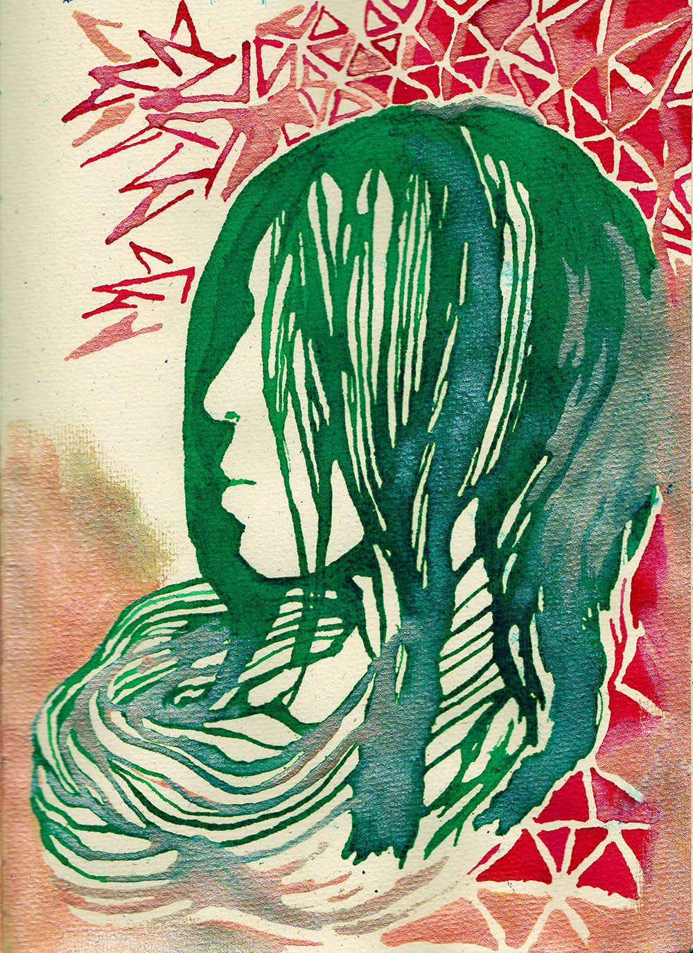 Sketchbook of Jenie Gao - watercolor