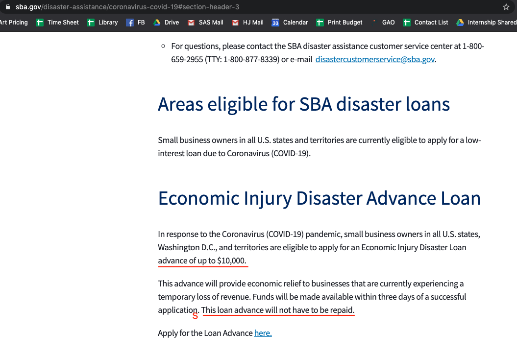 SBA Disaster Loans And Emergency Grants, Artist’s Edition: What You ...